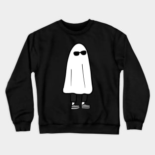 Ghost with glasses Crewneck Sweatshirt